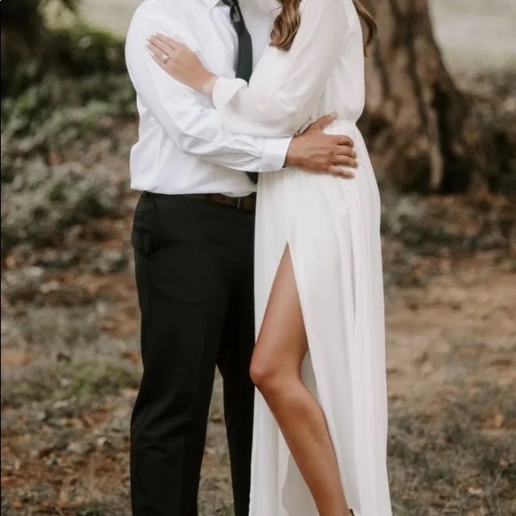 Lulu’s White maxi dress - Picture 7 of 7